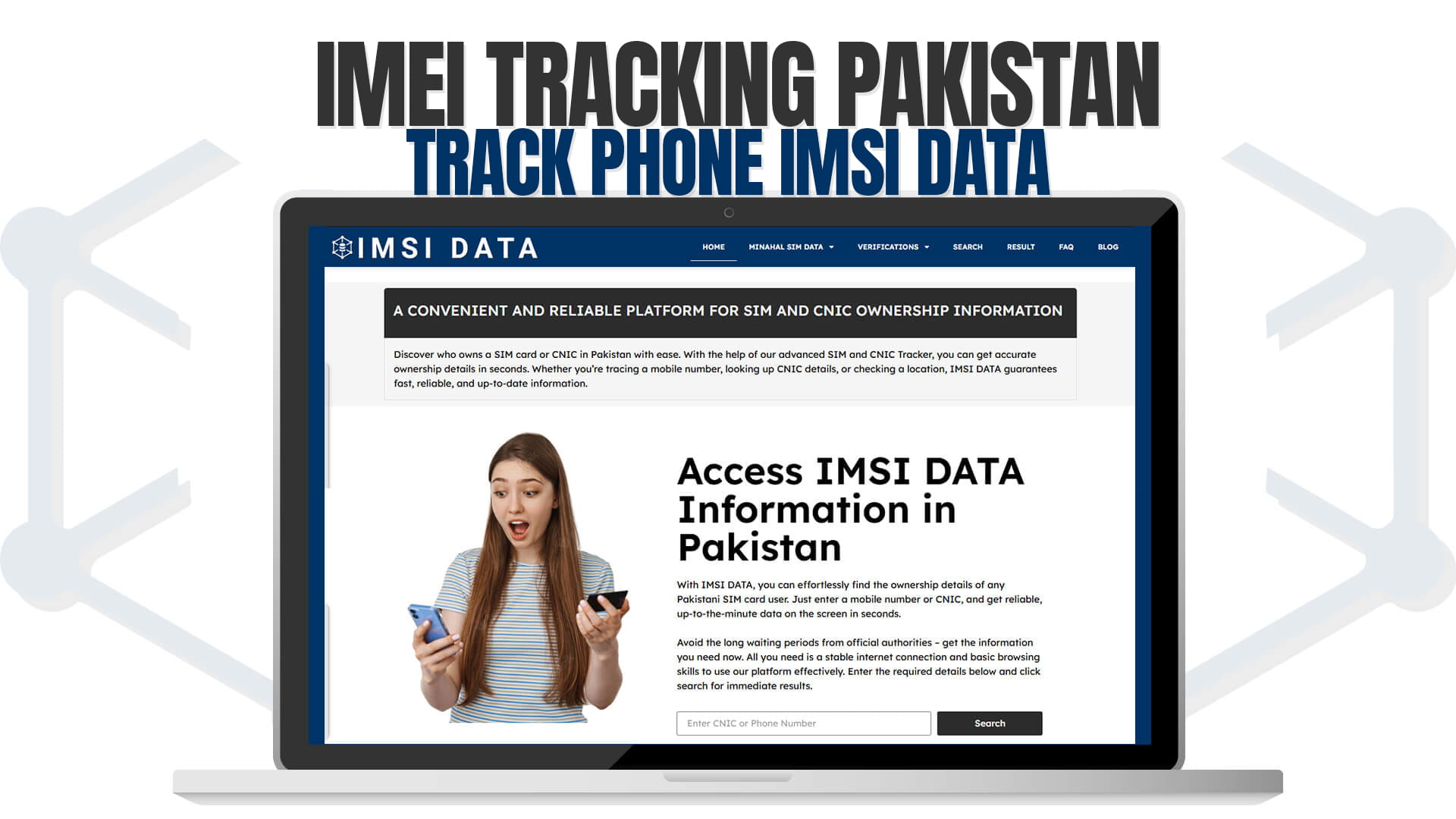 IMEI Tracking Pakistan | Track Phone IMSI Data